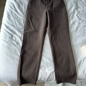 Abercrombie & Fitch Dark Brown Pants